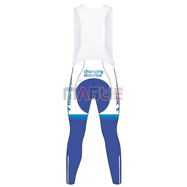 Maglia Novo Nordisk Manica Lunga 2017 Bianco